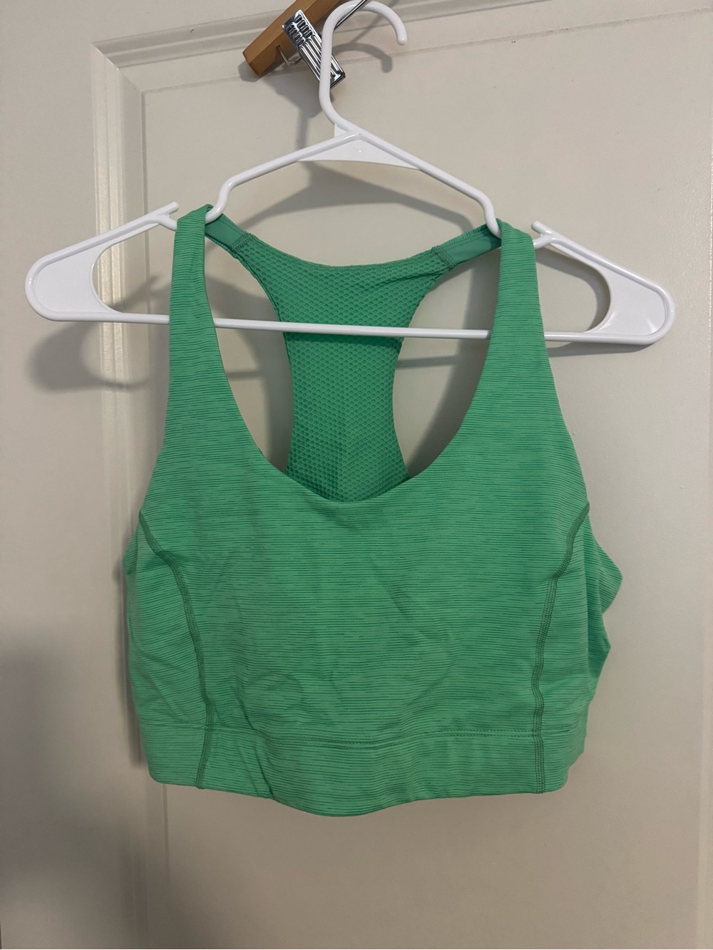 Outdoor Voices Mint Green Racerback Sports Bra
